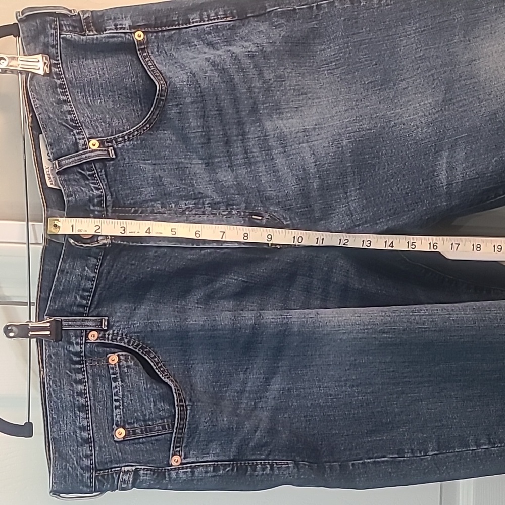 Cremieux Mens Jeans 40/30 Relaxed Fit Dark‎ Denim Pants Cotton Blend - Picture 9 of 12